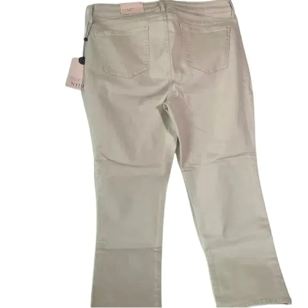 NYDJ Women's Light Beige Skinny Jeans